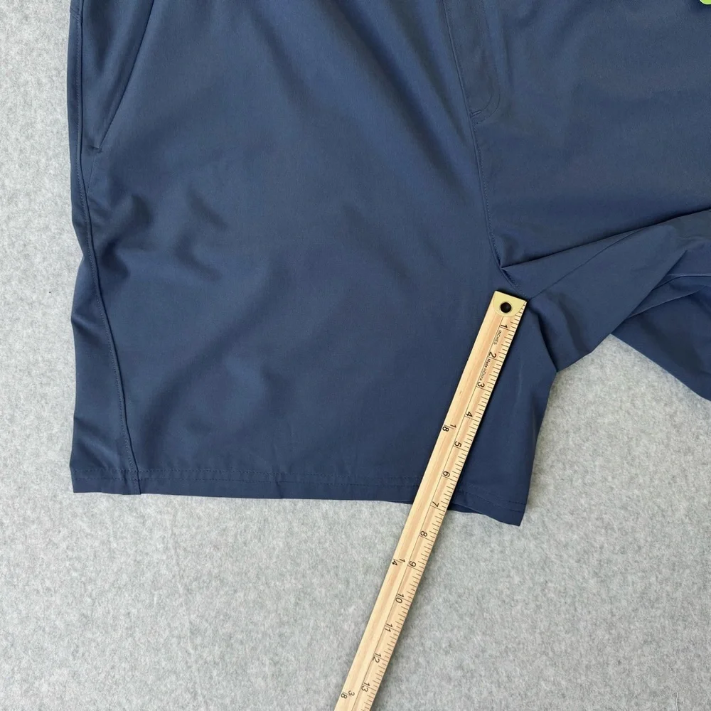 Soybu Shorts Mens XXL Blue Pull On Elastic Waistband Active Lightweight Gorpcore - Picture 10 of 13